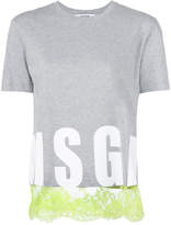 Thumbnail for your product : MSGM logo print T-shirt