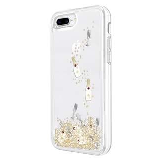 Kate Spade Case for iPhone 7 Plus - Champagne Bottle/Gold Glitter