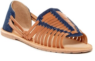 Rebels Darcy Woven Leather Sandal