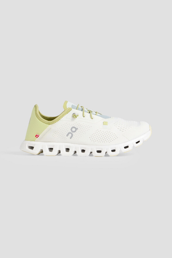 On Cloud 5 Coast mesh and neoprene running sneakers