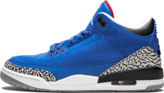 blue and gray jordans