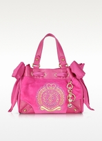 Thumbnail for your product : Juicy Couture Iconic Crest Velour Mini Daydreamer Handbag