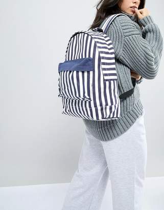 Mi-Pac Seaside Stripe Blue Backpack