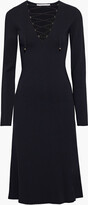 Thumbnail for your product : Stella McCartney Lace-up ponte dress