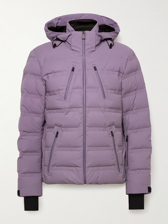 Aztech Mountain Nuke Suit Quilted Hooded Down Ski Jacket