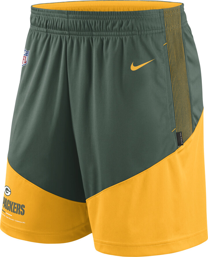 Nike Men's Dri-FIT Primary Lockup (NFL Green Bay Packers) Shorts in ...