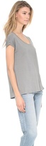 Thumbnail for your product : Three Dots Cap Sleeve Relaxed Tee