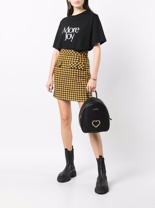 Love Moschino Heart-Plaque Backpack