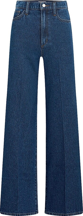 Joe's Jeans Women's The Mia High-Rise Wide-Leg Ankle Jeans - Lively - Size 23
