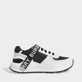 Thumbnail for your product : Burberry Ronnie Sneakers In White Leather