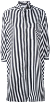 Aspesi striped shirt dress - women - Cotton - L