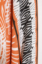 Thumbnail for your product : Vix Swimwear 2217 Vix Tupi printed satin-jersey kaftan