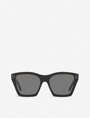 Celine CL40090I square-frame acetate and metal sunglasses
