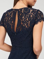 Thumbnail for your product : Very Full Skirt Lace Midi Dress Navy