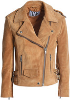 Thumbnail for your product : OAK Rider Suede Biker Jacket