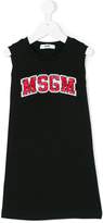 Thumbnail for your product : MSGM Kids logo tank dress
