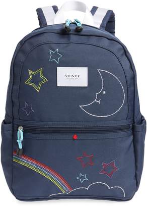 STATE Bags Kane Embroidered Rainbow Backpack