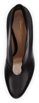 Thumbnail for your product : Gianvito Rossi Leather V-Neck Ankle Bootie, Black