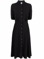 Thumbnail for your product : Aspesi Button-Up Short-Sleeve Shirt Dress