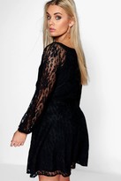 Thumbnail for your product : boohoo Plus Lace Skater Dress