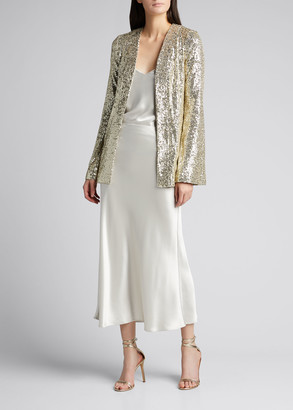 gold evening jacket