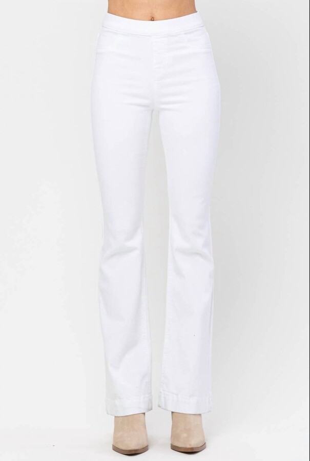 Jelly Jeans Jenny Flares Jeans In White ShopStyle
