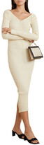 Thumbnail for your product : IOANNES Tights Ribbed Wool-blend Dress