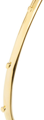 Jennifer Fisher Organic Stud Gold-plated Choker - one size