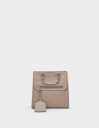 Alexander McQueen The Short Story Tote Bag in Taupe Leather