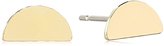 Thumbnail for your product : Kris Nations Half Moon Gold-Tone Stud Earrings