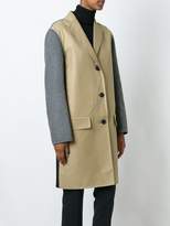 Thumbnail for your product : Sofie D'hoore contrast sleeve coat