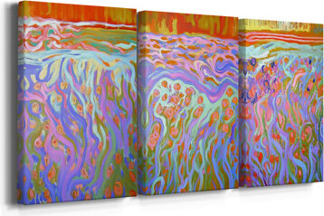 Longshore Tides NAUTICAL Series CIII -Custom Wrapped Gallery Canvas - 3 Pieces