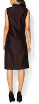 Thumbnail for your product : Calvin Klein Stheno Wool Gathered Dress
