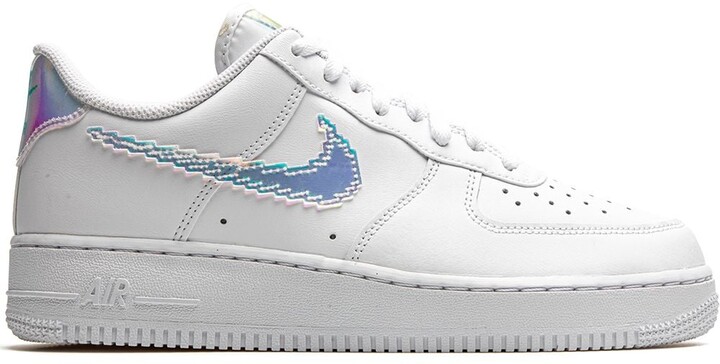 Nike Air Force 1 Low '07 LV8 Iridescent Pixel Swoosh sneakers - ShopStyle