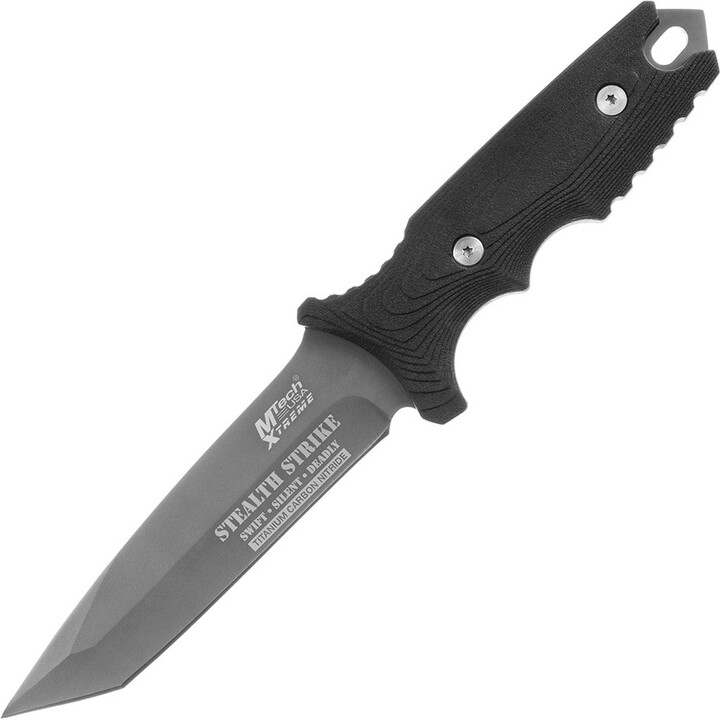 MTech USA Xtreme Tactical Stealth Strike Tanto Fixed Blade Knife, MX