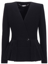 Thumbnail for your product : Alexander McQueen Crepe Blazer