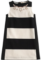 Thumbnail for your product : J.Crew Girls' necklace dress in jumbo stripe