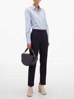 Thumbnail for your product : Golden Goose Venice Slit-cuff Twill Trousers - Navy