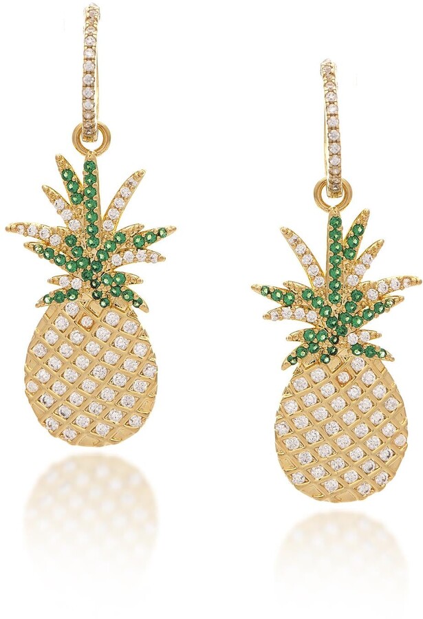 Pineapple Earrings | Shop the world's largest collection of fashion 