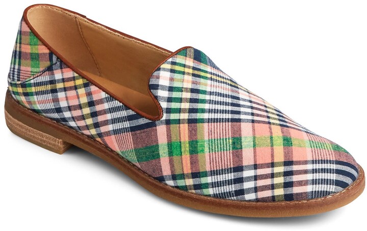 Plaid Loafers Women's Gingham Plaid Slip On High Grade Oxford Loafers Shoes Schoenen damesschoenen Instappers Loafers Women's Oxford Shoes 
