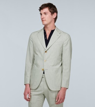 Caruso Striped-patterned suit