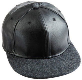 Samtree Unisex Woolen Baseball Cap Winter Wide Brim Warm Snapback Hat - - One Size