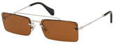 Thumbnail for your product : Miu Miu Rimless Rectangle Sunglasses
