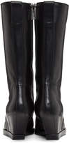 Thumbnail for your product : Rick Owens Black Square Toe Boots