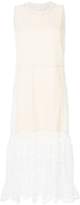 See By Chloé half lace embroidered dr 