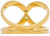 Thumbnail for your product : Jacquie Aiche Inward Twin V Ring