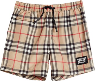 burberry boy swim trunks