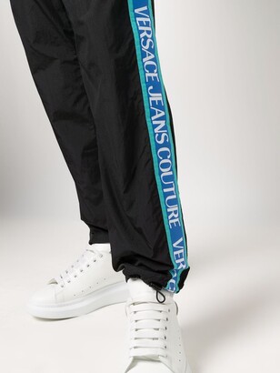 Versace Jeans Couture Logo-Tape Drawstring Track Pants