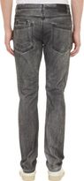 Thumbnail for your product : Helmut Lang Acid Wash Five-Pocket Jeans-Grey