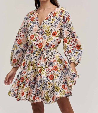 Velvet by Graham & Spencer One-Shoulder Floral Mini Dress